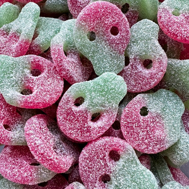 Fizzy Watermelon Skulls