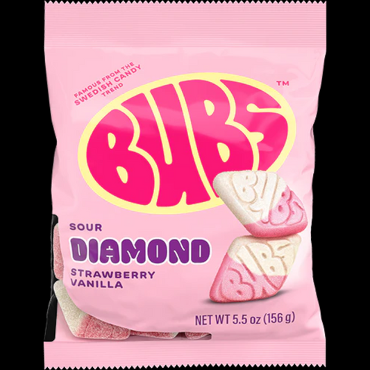 Bubs - Sour Diamond Strawberry Vanilla