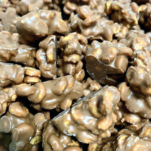 Chocolate Cookie Fudge Clusters.