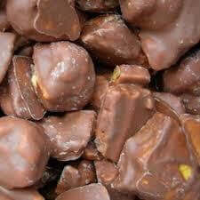 Chocolate Covered Cinder Toffee.